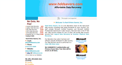 Desktop Screenshot of hddsavers.com