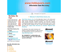 Tablet Screenshot of hddsavers.com